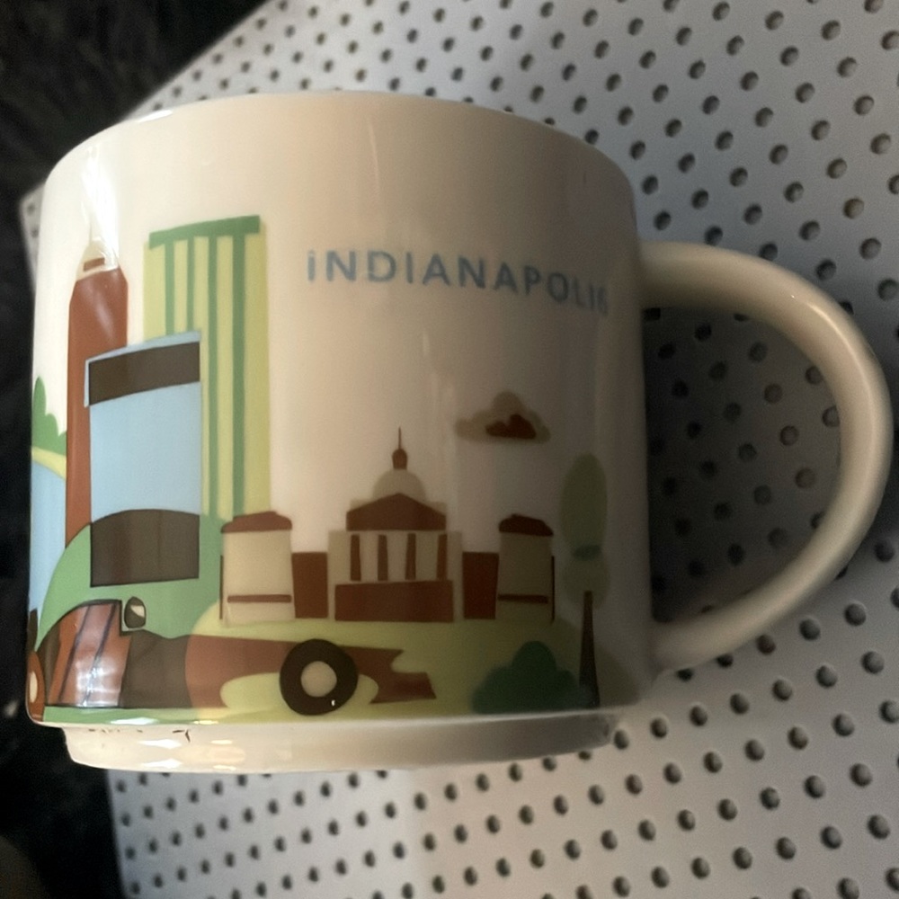 2013 Starbucks You Are Here Indianapolis Mug